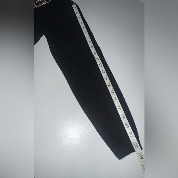 Cervelle Vintage Black Embellished Bodysuit Size Medium - Picture 5 of 5